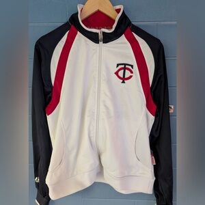 MLB Majestic Vintage Men’s Medium 
Minnesota Twins Therma Base Full Zip